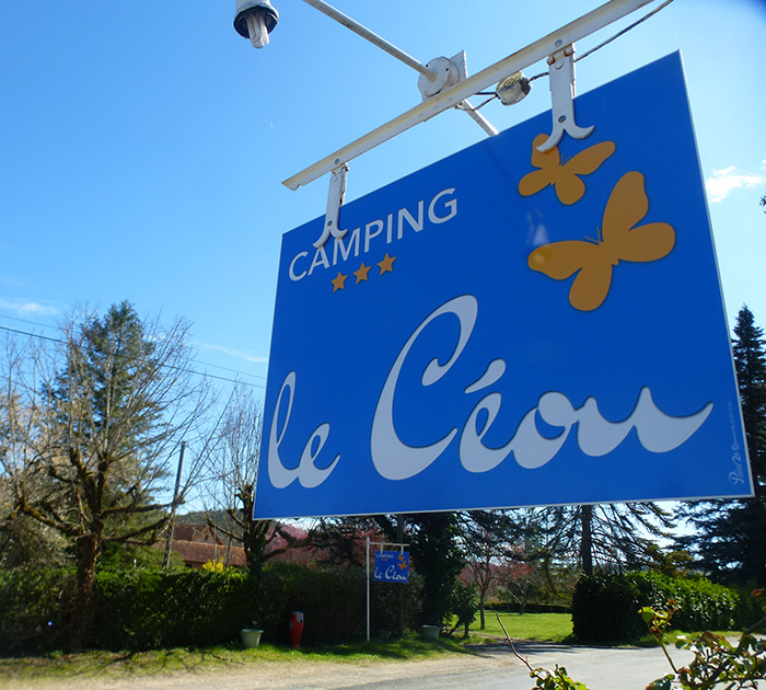 Entrée du camping