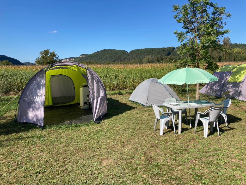 Location de tente équipée Prêt à camper - Camping Paradis Le Céou