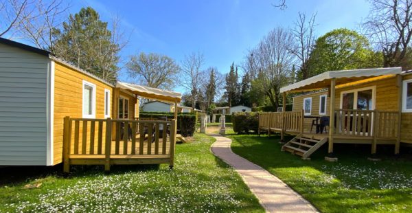 camping familial; mobile-home 3 chambres