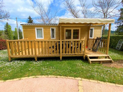 mobile-home climatisé; 3 chambres; 6 personnes; 8 personnes